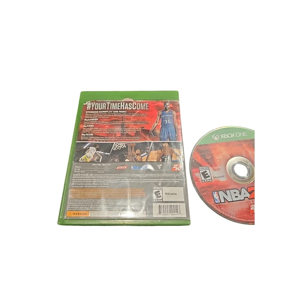 NBA 2K15 Microsoft Xbox‎ 360 Case And Disc